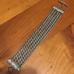 Sterling Silver Chainmail Lois Hill bracelet